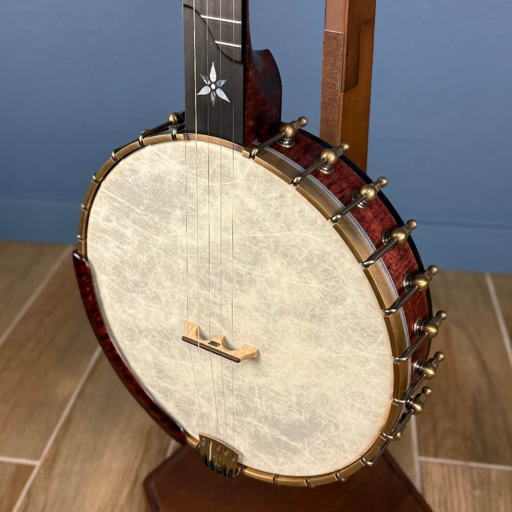 Ome Juniper 5-String Openback Curly Maple Banjo Ome Banjos 5 String Banjos