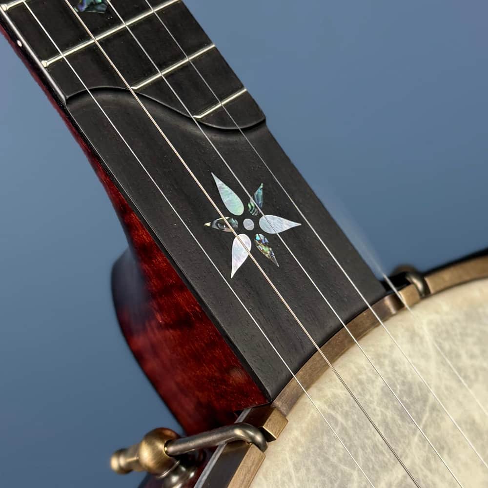 Ome Juniper 5-String Openback Curly Maple Banjo Ome Banjos 5 String Banjos