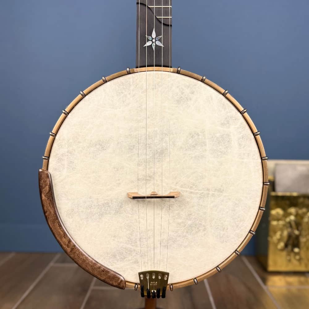Ome Juniper 5-String Openback Curly Maple Banjo Ome Banjos 5 String Banjos