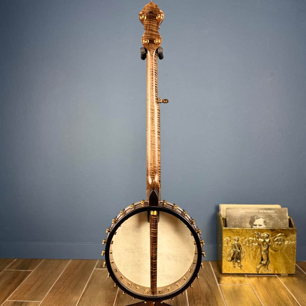 Ome Juniper 5-String Openback Curly Maple Banjo Ome Banjos 5 String Banjos