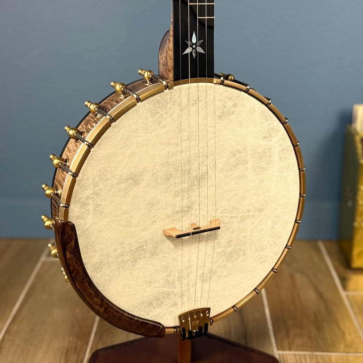 Ome Juniper 5-String Openback Curly Maple Banjo Ome Banjos 5 String Banjos