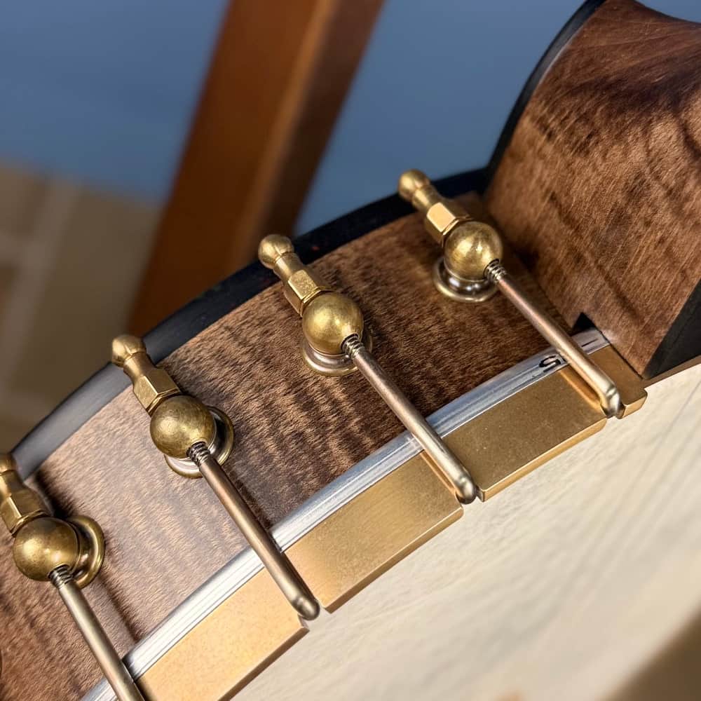 Ome Juniper 5-String Openback Curly Maple Banjo Ome Banjos 5 String Banjos