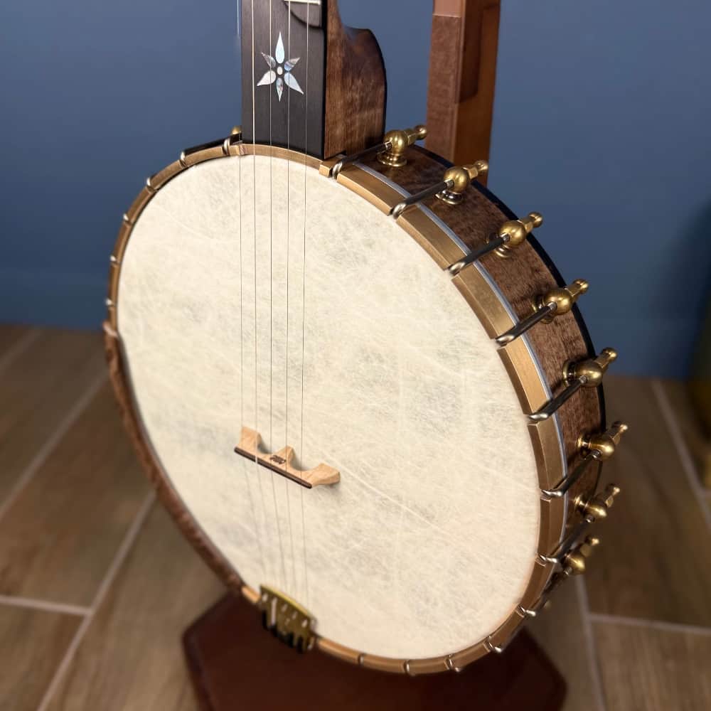 Ome Juniper 5-String Openback Curly Maple Banjo Ome Banjos 5 String Banjos