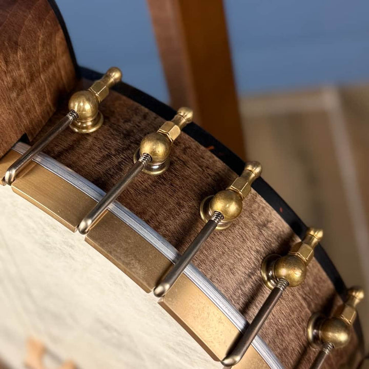 Ome Juniper 5-String Openback Curly Maple Banjo Ome Banjos 5 String Banjos