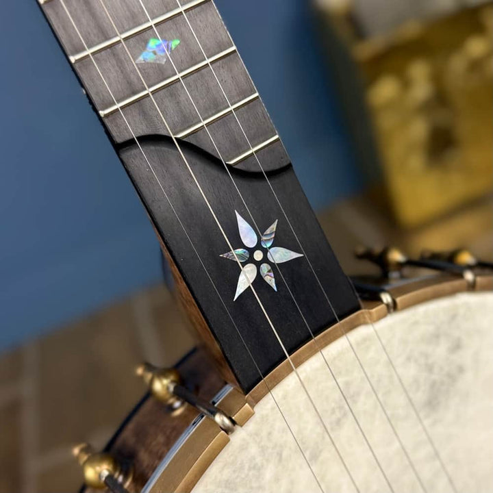 Ome Juniper 5-String Openback Curly Maple Banjo Ome Banjos 5 String Banjos