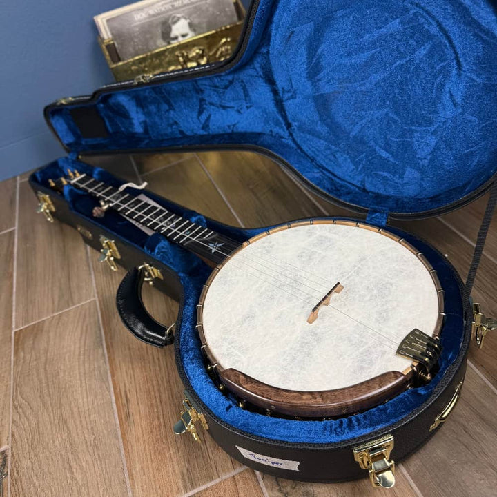 Ome Juniper 5-String Openback Curly Maple Banjo Ome Banjos 5 String Banjos