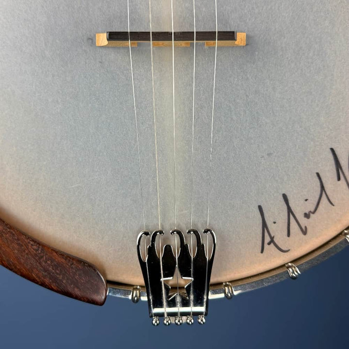 Ome Minstrel-Style Jubilee 12" 5-String Mahogany 5-String Banjo Scroll Peghead and Scoop, Used Ome Banjos 5 String Banjos