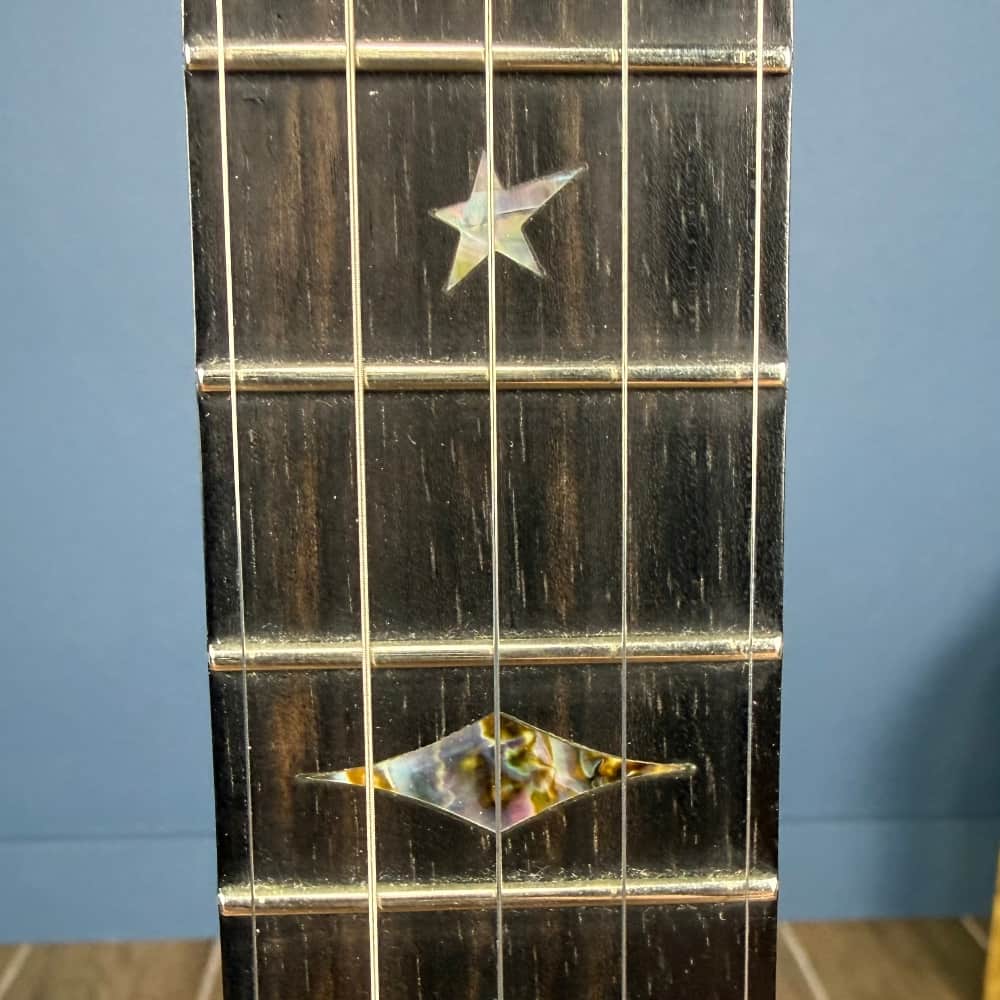 Ome Minstrel-Style Jubilee 12" 5-String Mahogany 5-String Banjo Scroll Peghead and Scoop, Used Ome Banjos 5 String Banjos