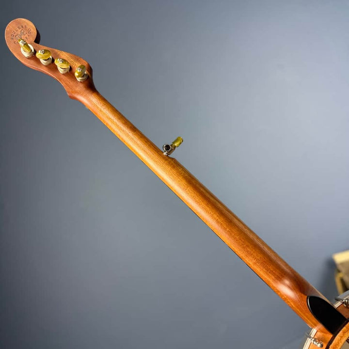 Ome Minstrel-Style Jubilee 12" 5-String Mahogany 5-String Banjo Scroll Peghead and Scoop, Used Ome Banjos 5 String Banjos