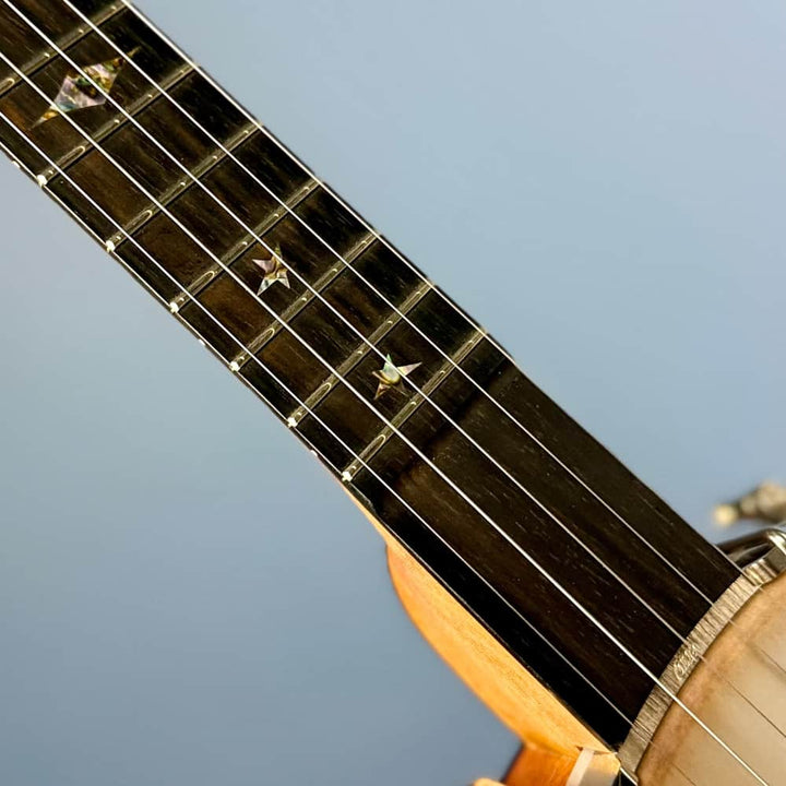 Ome Minstrel-Style Jubilee 12" 5-String Mahogany 5-String Banjo Scroll Peghead and Scoop, Used Ome Banjos 5 String Banjos