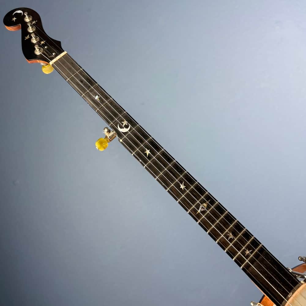 Ome Minstrel-Style Jubilee 12" 5-String Mahogany 5-String Banjo Scroll Peghead and Scoop, Used Ome Banjos 5 String Banjos