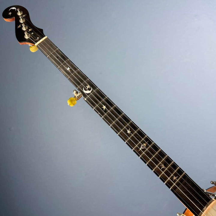 Ome Minstrel-Style Jubilee 12" 5-String Mahogany 5-String Banjo Scroll Peghead and Scoop, Used Ome Banjos 5 String Banjos