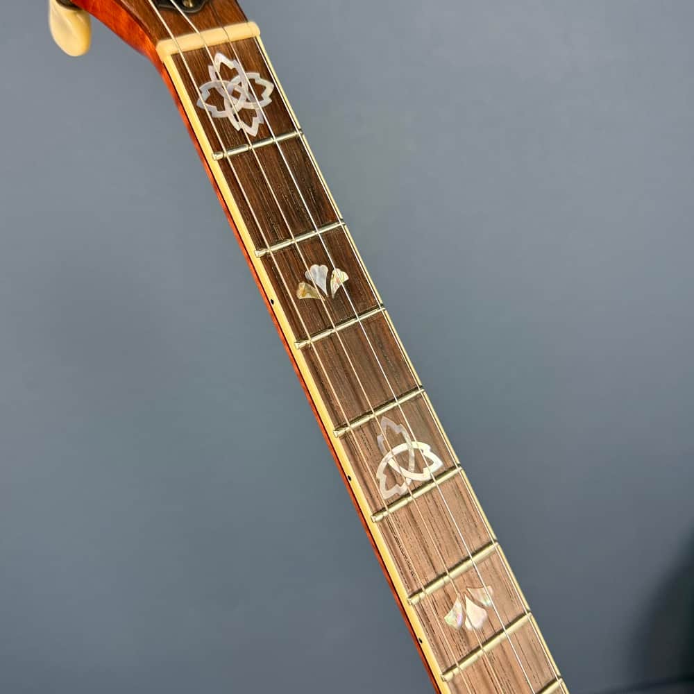 OME Trilogy 19-Fret Tenor Banjo – 12” Rim, Curly Maple, OHSC – Free Shipping - Used Ome Banjos 4 String Banjos