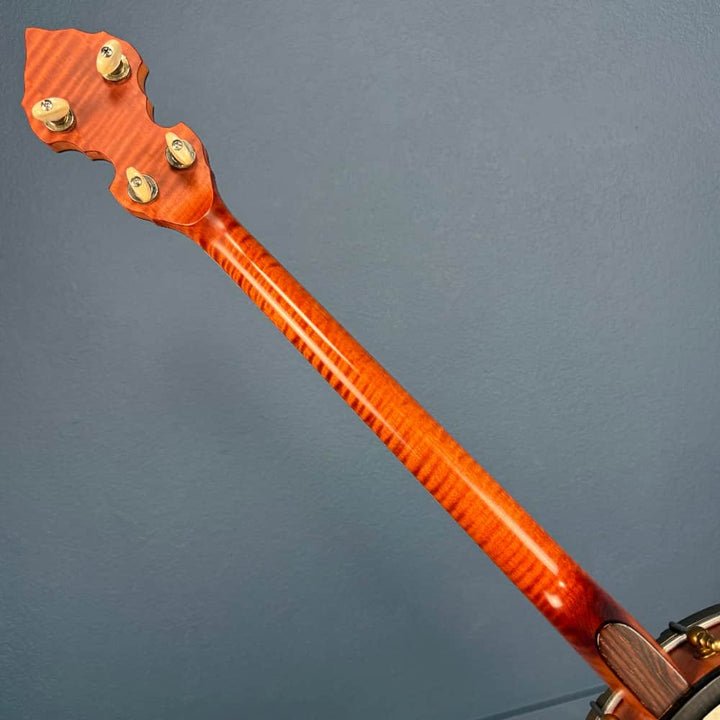 OME Trilogy 19-Fret Tenor Banjo – 12” Rim, Curly Maple, OHSC – Free Shipping - Used Ome Banjos 4 String Banjos