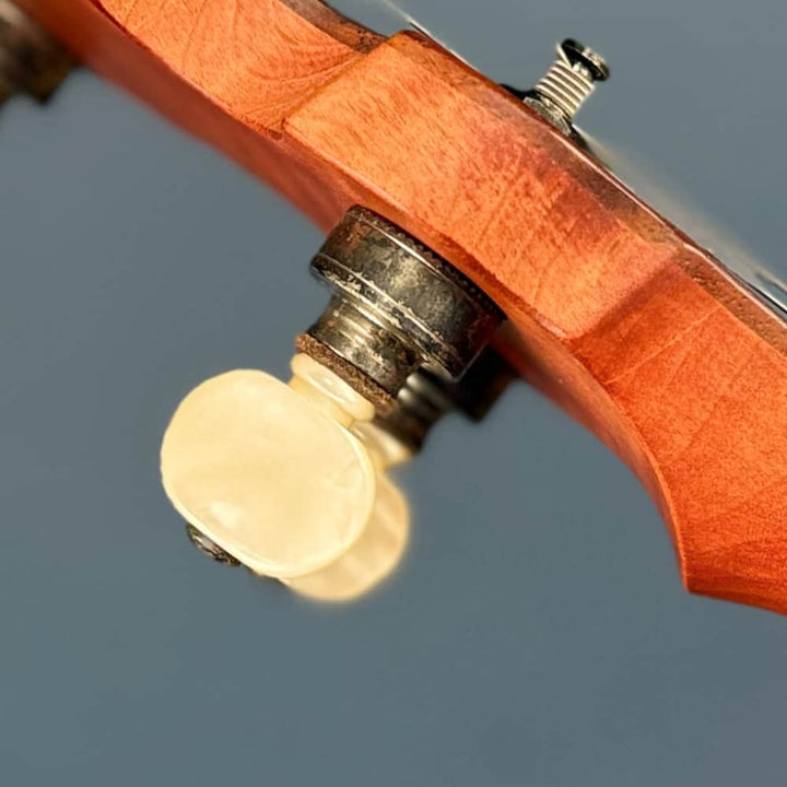 OME Trilogy 19-Fret Tenor Banjo – 12” Rim, Curly Maple, OHSC – Free Shipping - Used Ome Banjos 4 String Banjos