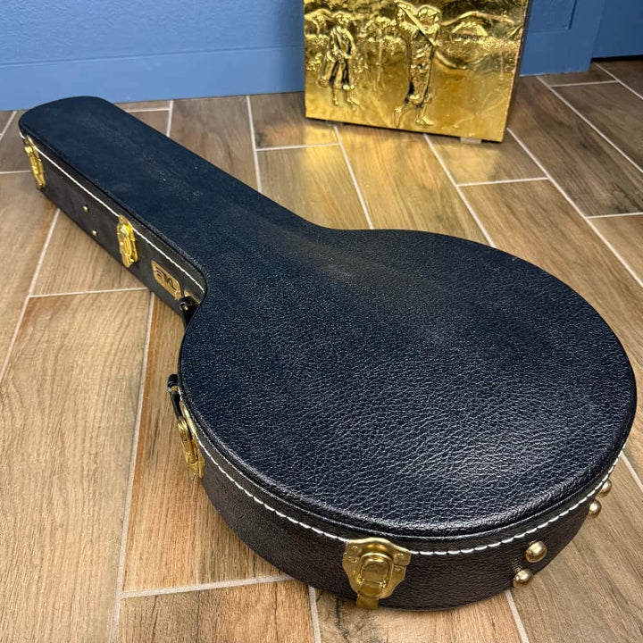 OME Trilogy 19-Fret Tenor Banjo – 12” Rim, Curly Maple, OHSC – Free Shipping - Used Ome Banjos 4 String Banjos