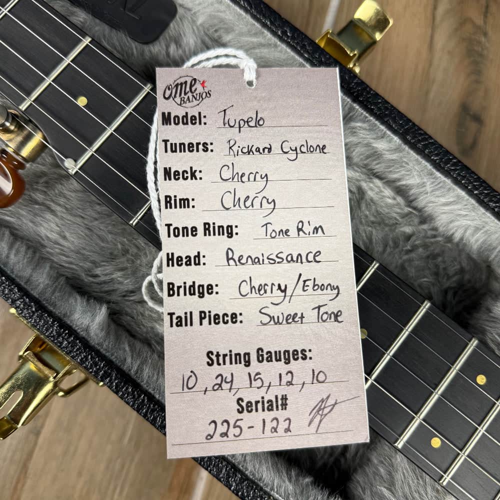 Ome Tupelo 5-String Banjo Ome Banjos Banjos