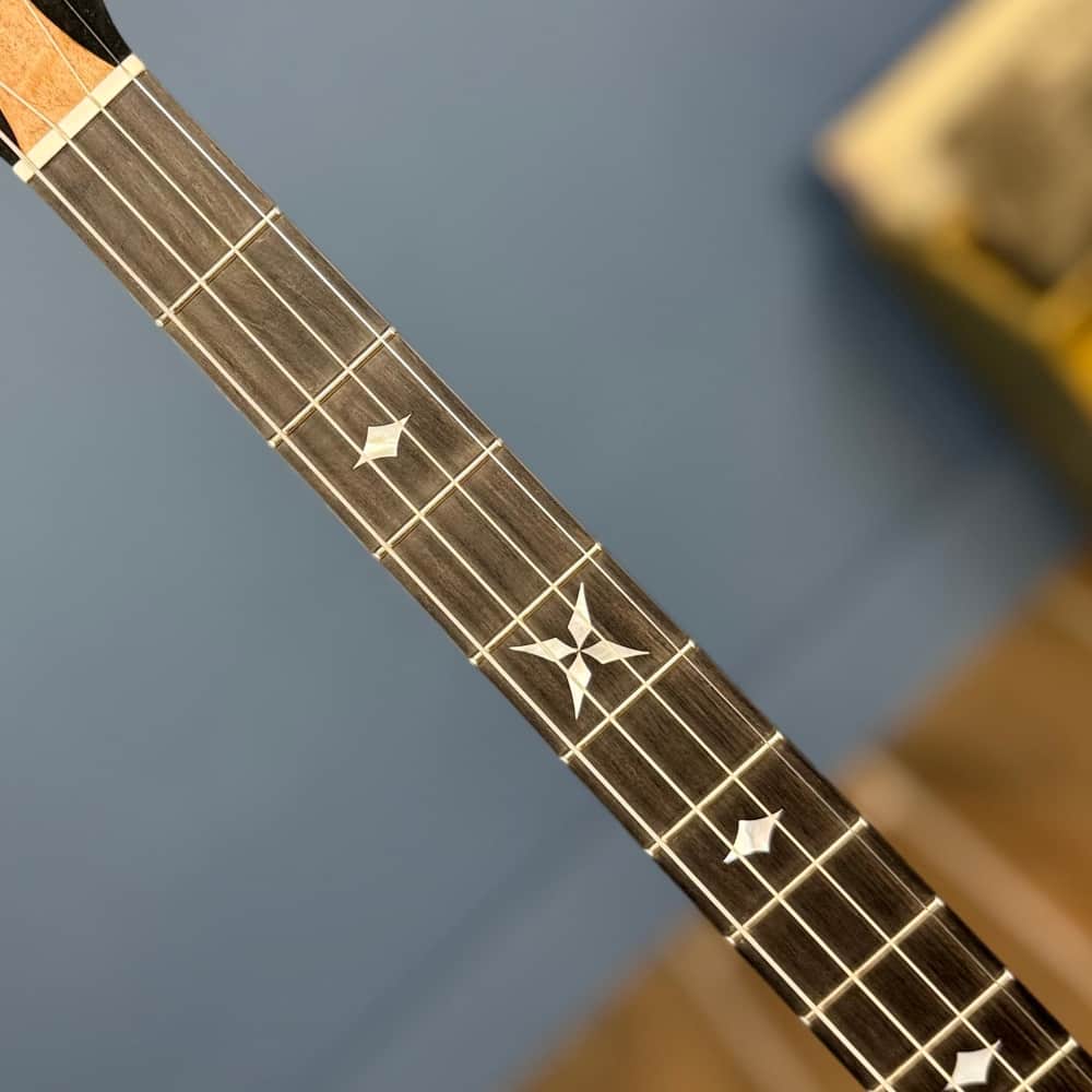 Ome Wicklow 11" 19-Fret Tenor Curly Maple Openback Banjo with Vintage Tone Ring Ome Banjos 4 String Banjos