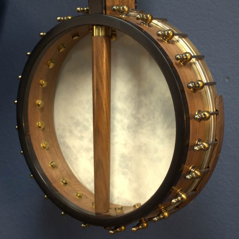 Ome Wicklow 11" 19-Fret Tenor Walnut Open Back Banjo Ome Banjos 4 String Banjos