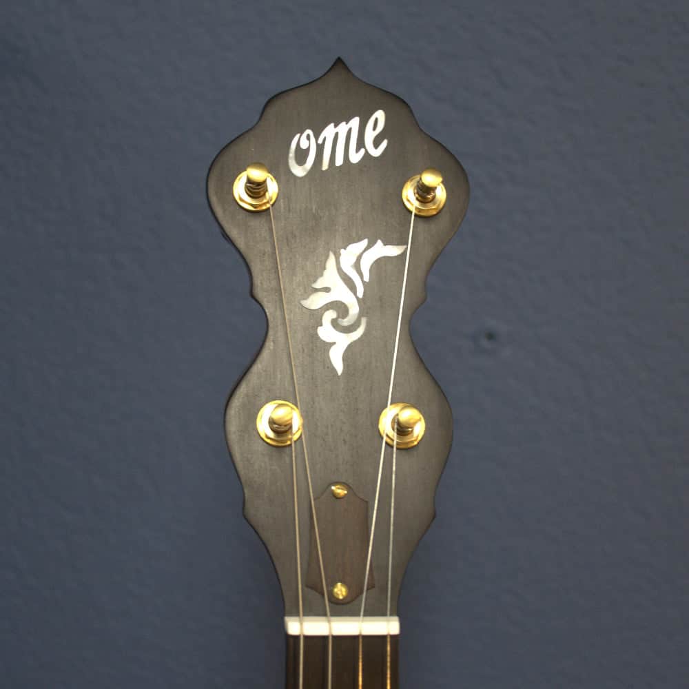 Ome Wicklow 11" 19-Fret Tenor Walnut Open Back Banjo Ome Banjos 4 String Banjos