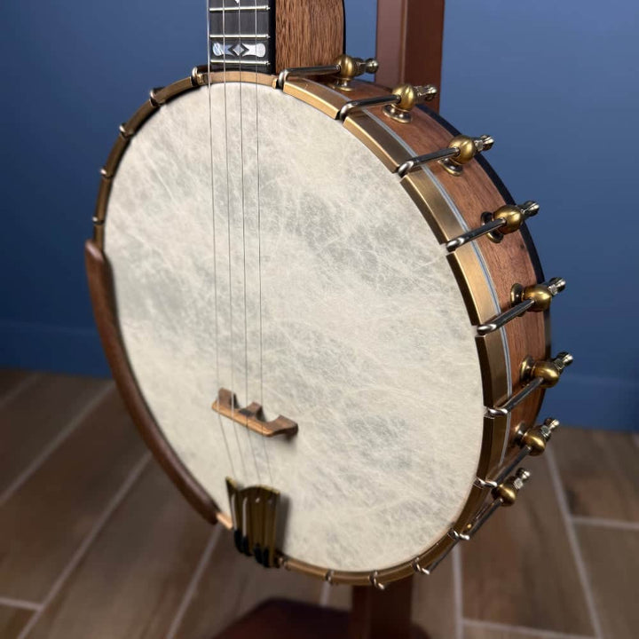 Ome Wicklow 11" 19-Fret Tenor Walnut Open Back Banjo Ome Banjos 4 String Banjos