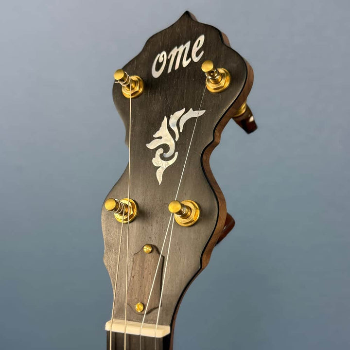 Ome Wicklow 11" 19-Fret Tenor Walnut Open Back Banjo Ome Banjos 4 String Banjos