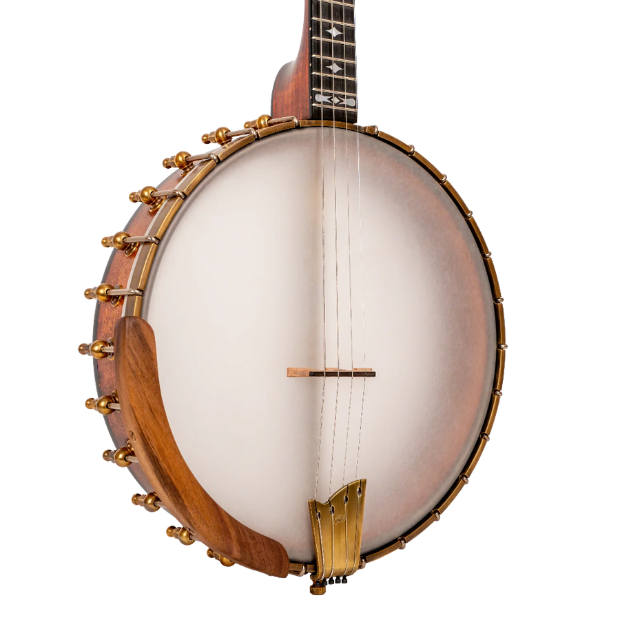 Ome Wicklow 11" Walnut Tenor Open Back Banjo Ome Banjos 4 String Banjos