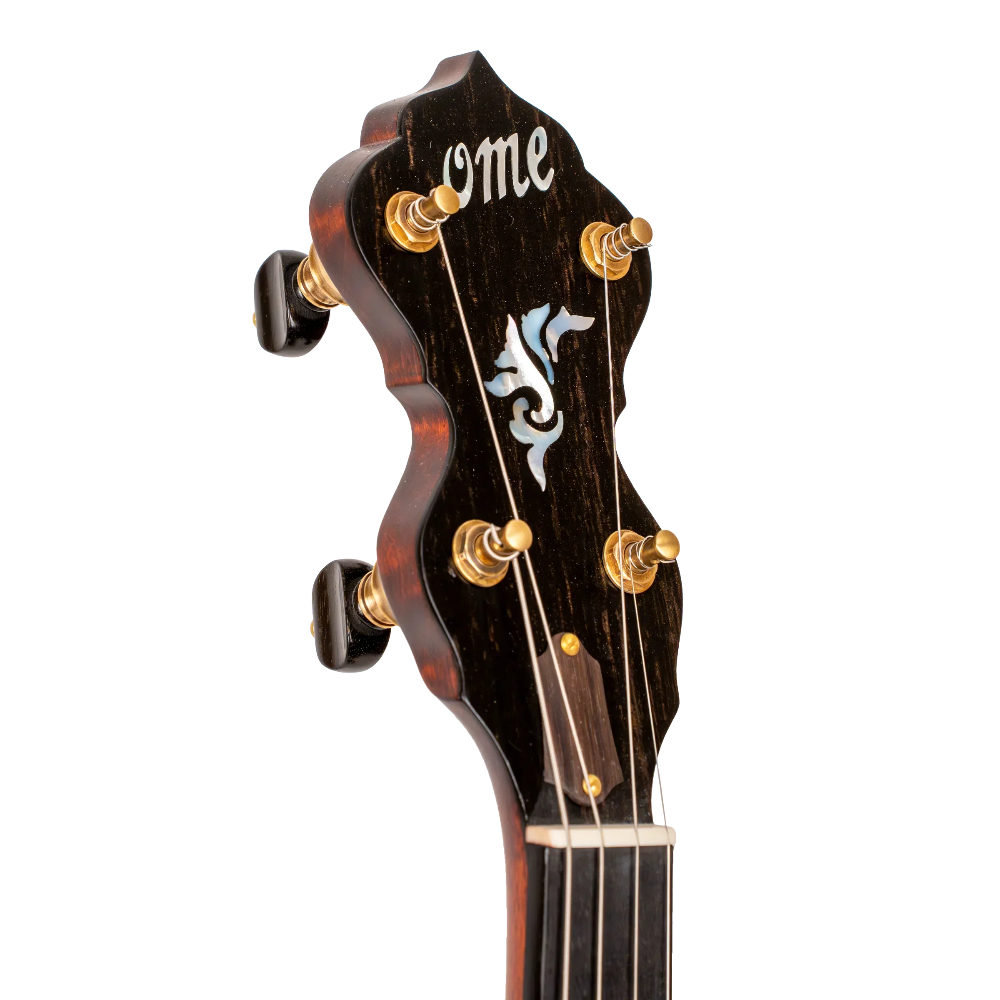 Ome Wicklow 11" Walnut Tenor Open Back Banjo Ome Banjos 4 String Banjos