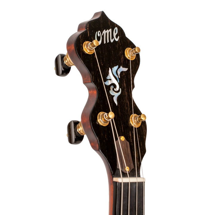 Ome Wicklow 11" Walnut Tenor Open Back Banjo Ome Banjos 4 String Banjos