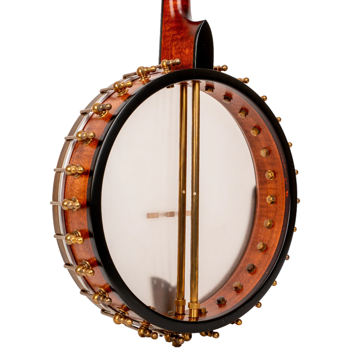 Ome Wicklow 11" Walnut Tenor Open Back Banjo Ome Banjos 4 String Banjos back body