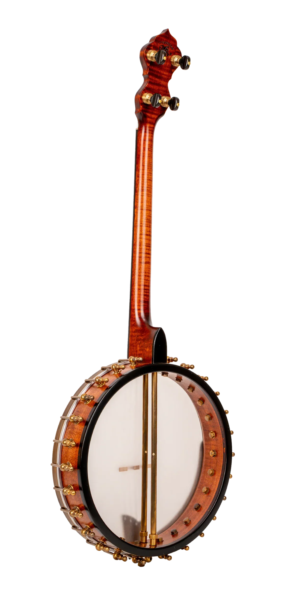 Ome Wicklow 11" Walnut Tenor Open Back Banjo Ome Banjos 4 String Banjos full back