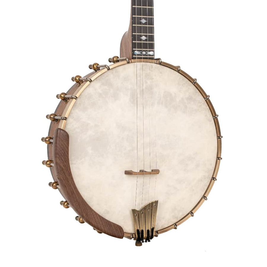 Ome Wicklow 11" Walnut Tenor Open Back Banjo Ome Banjos 4 String Banjos