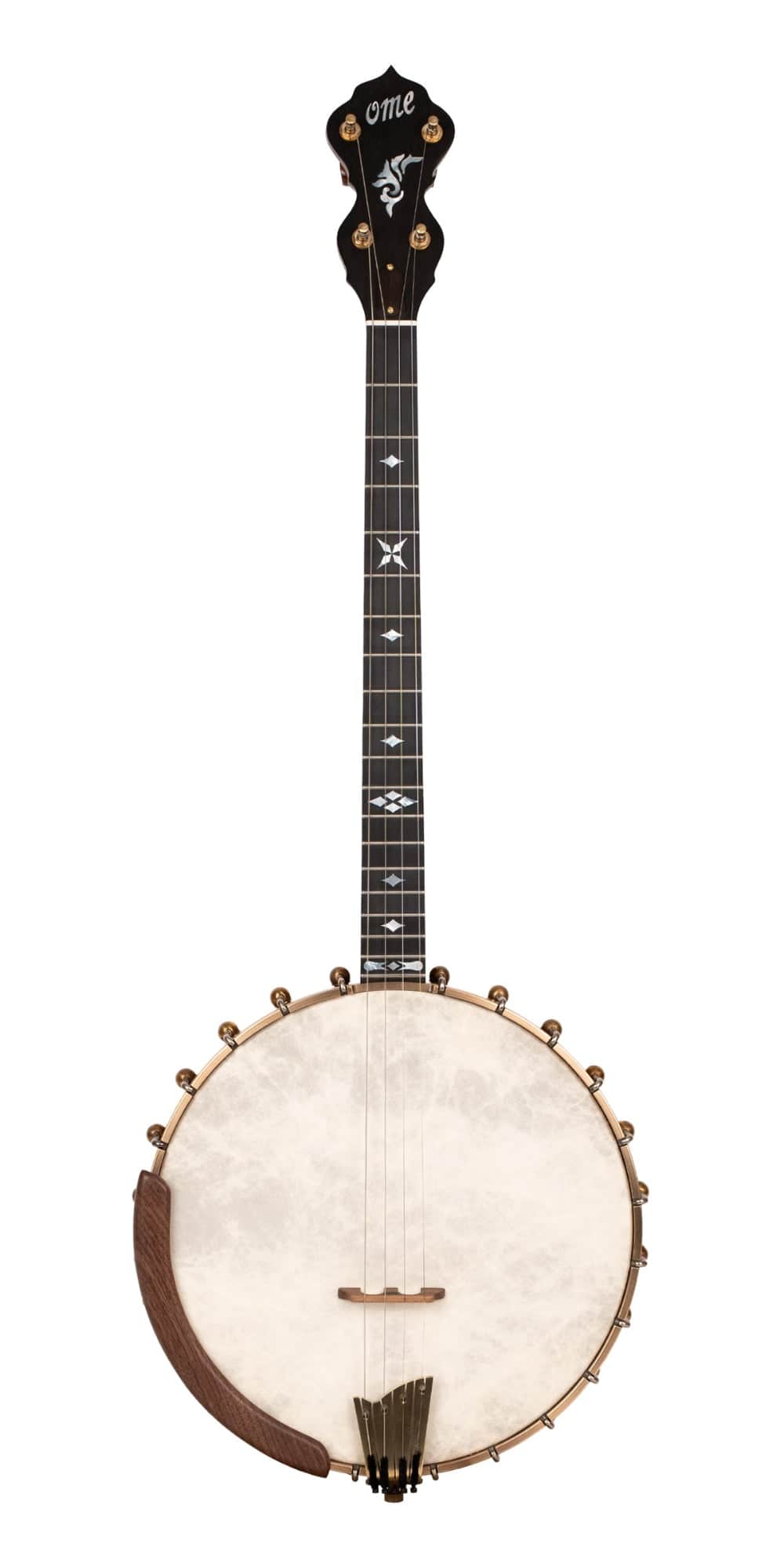 Ome Wicklow 11" Walnut Tenor Open Back Banjo Ome Banjos 4 String Banjos