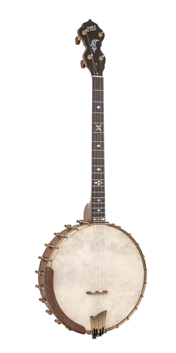 Ome Wicklow 11" Walnut Tenor Open Back Banjo Ome Banjos 4 String Banjos