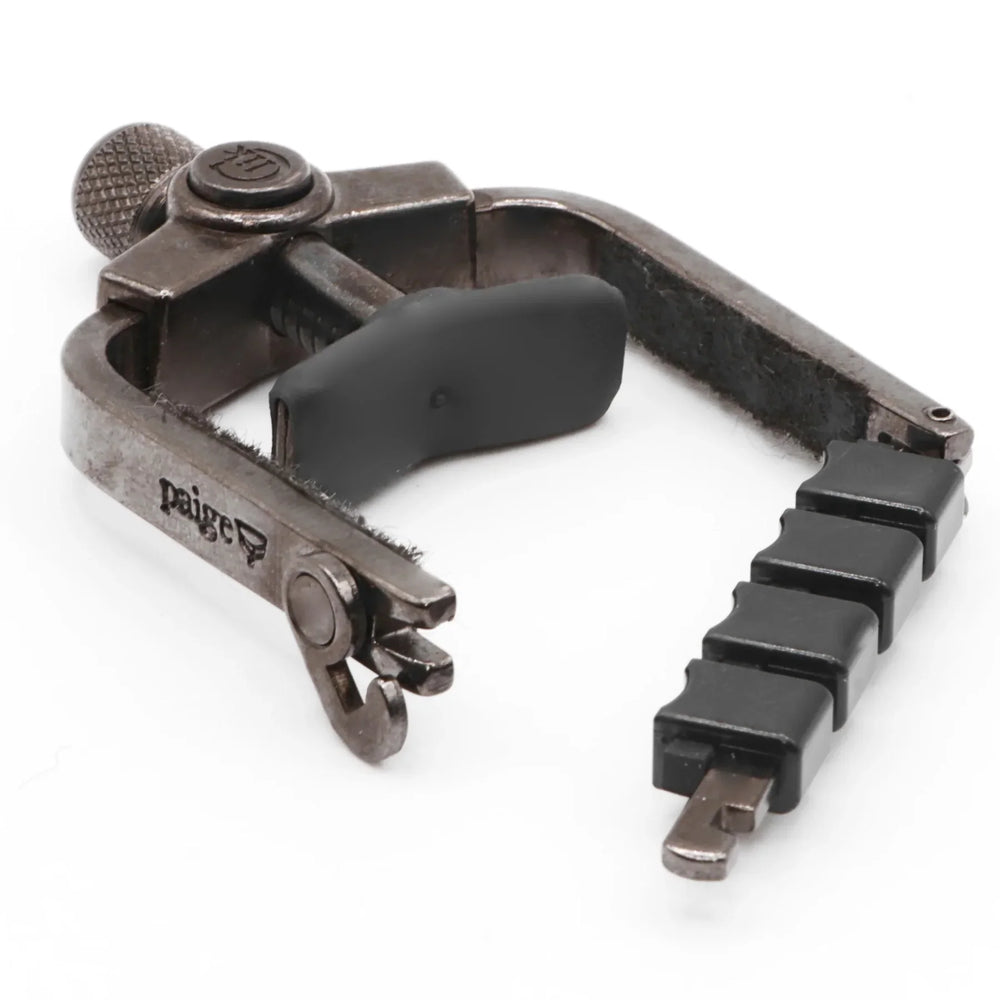 Paige Clik™ ETI Banjo & Ukulele 4th Fret Capo - Smokey Black Nickel Paige Banjo Accessories