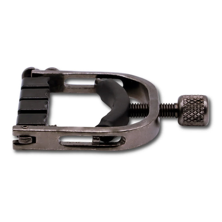 Paige Original Banjo Capo with ETI - Smokey Black Nickel Paige Banjo Accessories