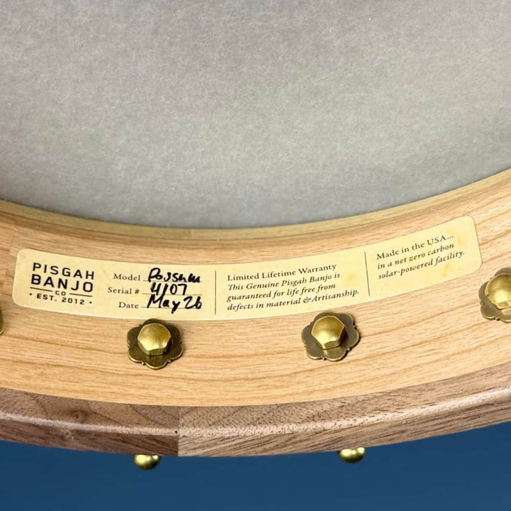Pisgah 12" Cherry Possum 5-String Banjo Pisgah 5 String Banjos
