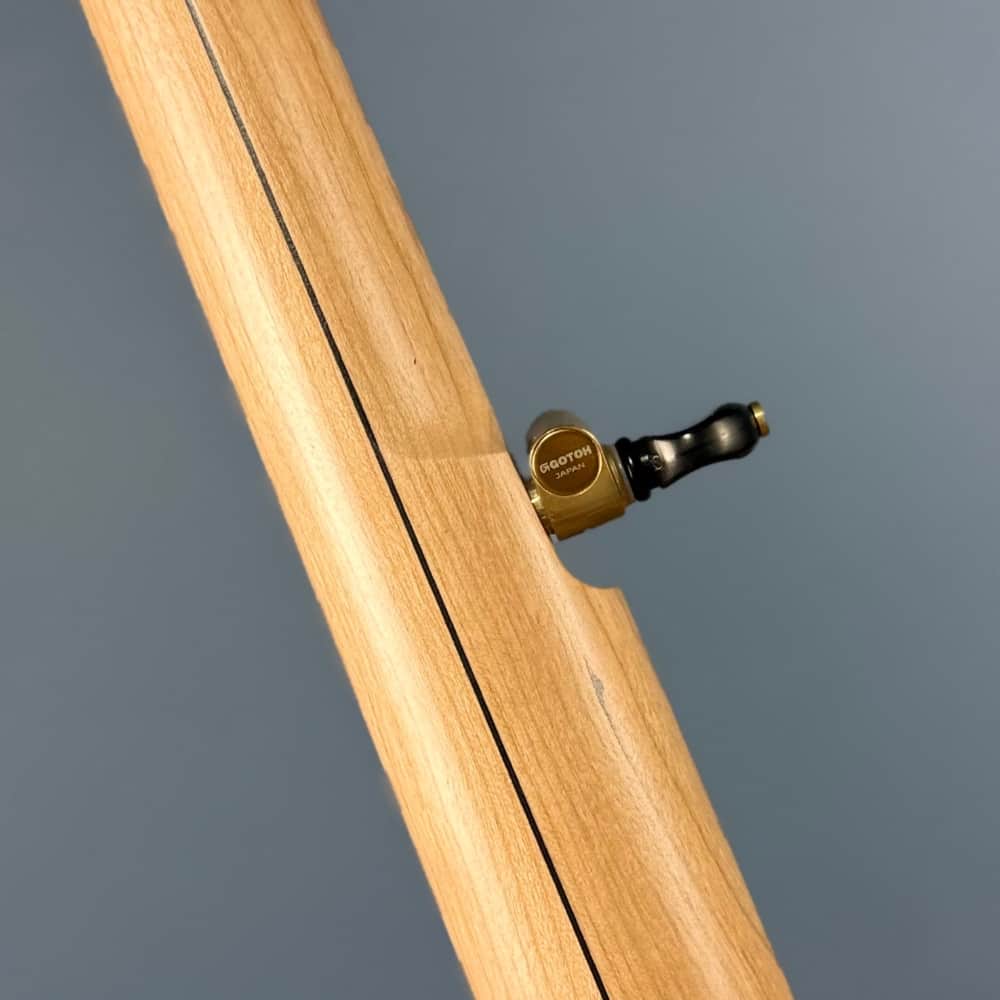 Pisgah 12" Fretless Cherry Dobson Short Scale Pisgah 5 String Banjos