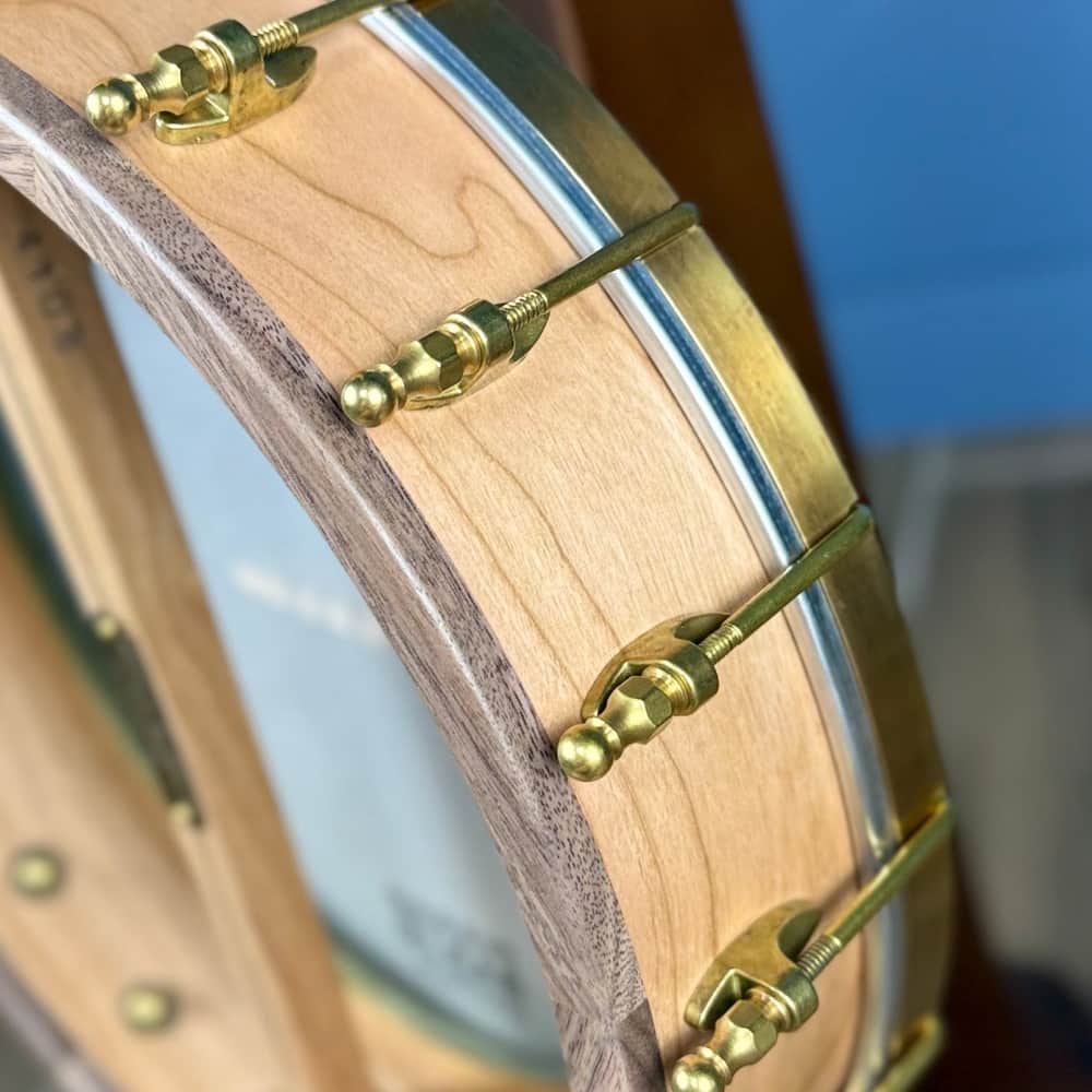 Pisgah 12" Fretless Cherry Dobson Short Scale Pisgah 5 String Banjos