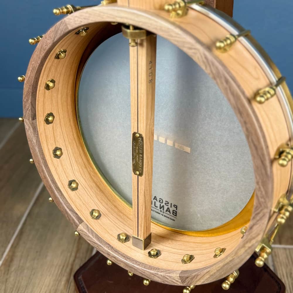 Pisgah 12" Fretless Cherry Dobson Short Scale Pisgah 5 String Banjos