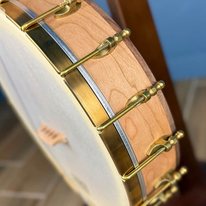 Pisgah 12" Fretless Cherry Dobson Short Scale Pisgah 5 String Banjos