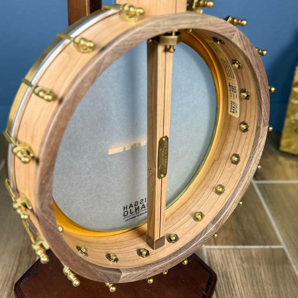 Pisgah 12" Fretless Cherry Dobson Short Scale Pisgah 5 String Banjos