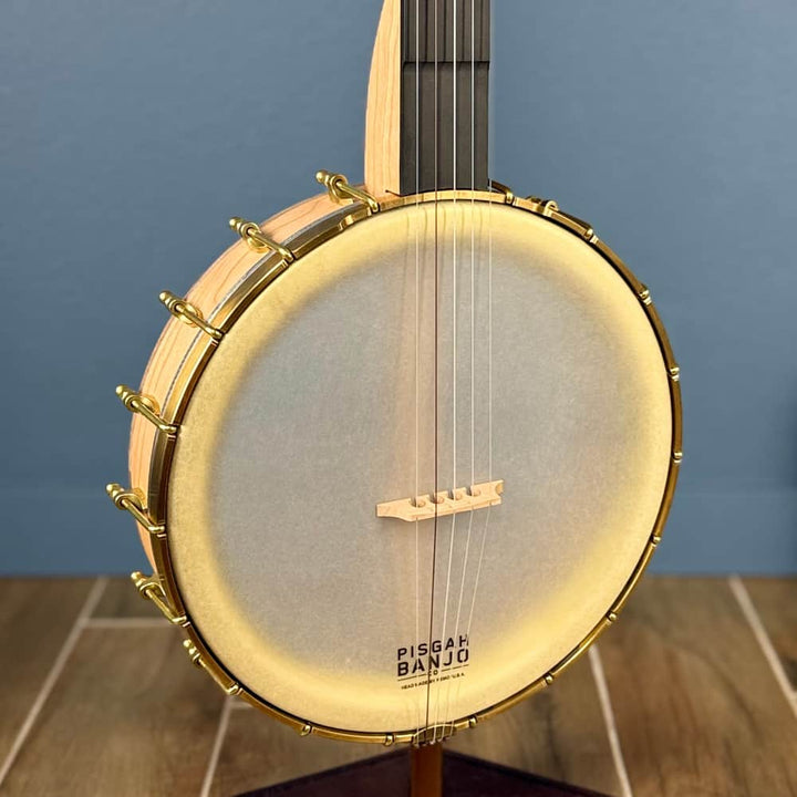 Pisgah 12" Fretless Cherry Dobson Short Scale Pisgah 5 String Banjos