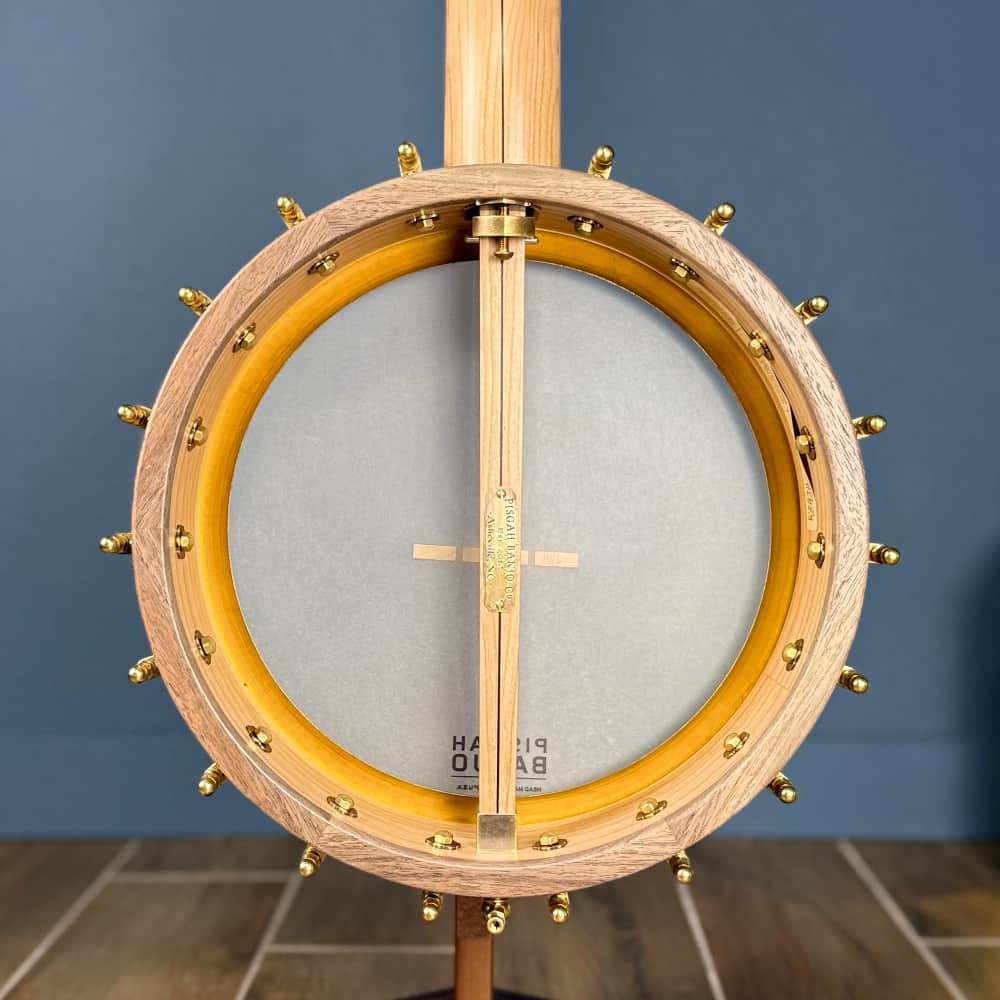 Pisgah 12" Fretless Cherry Dobson Short Scale Pisgah 5 String Banjos