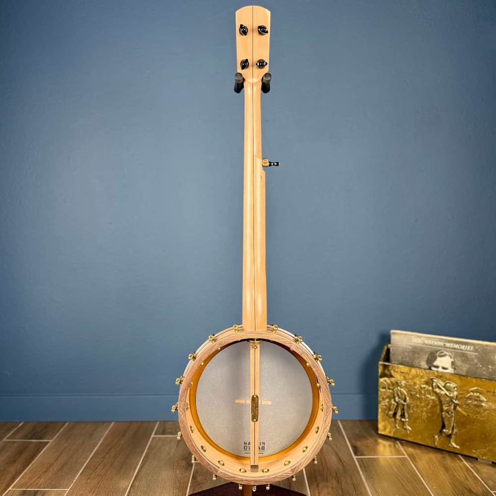 Pisgah 12" Fretless Cherry Dobson Short Scale Pisgah 5 String Banjos