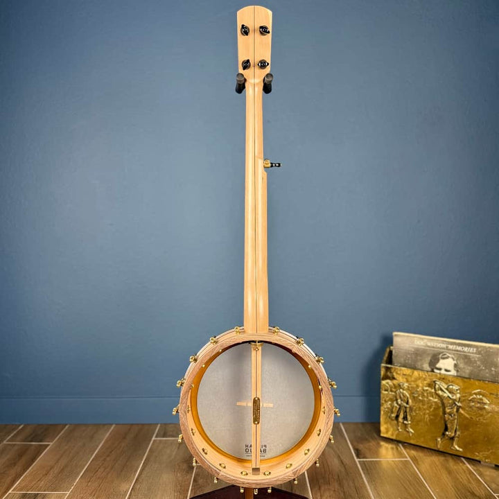Pisgah 12" Fretless Cherry Dobson Short Scale Pisgah 5 String Banjos