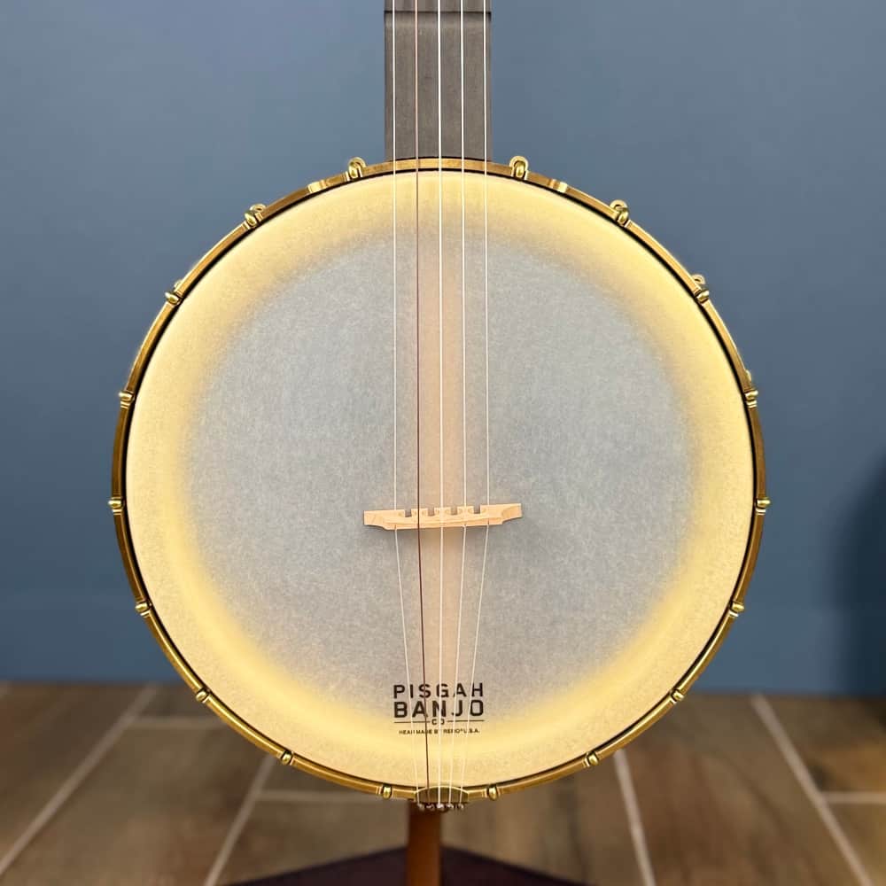 Pisgah 12" Fretless Cherry Dobson Short Scale Pisgah 5 String Banjos