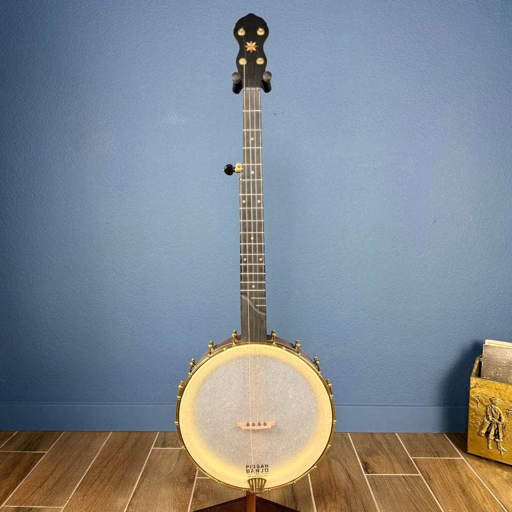 Pisgah 12" Rambler Special 5-String Banjo Walnut Neck with Copper Spun Pisgah 5 String Banjos