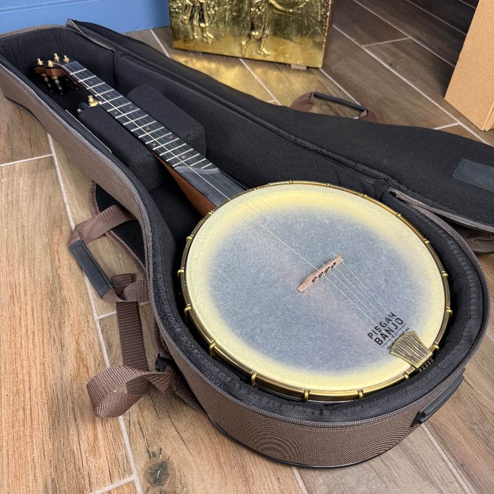 Pisgah 12" Rambler Special 5-String Banjo Walnut Neck with Copper Spun Pisgah 5 String Banjos