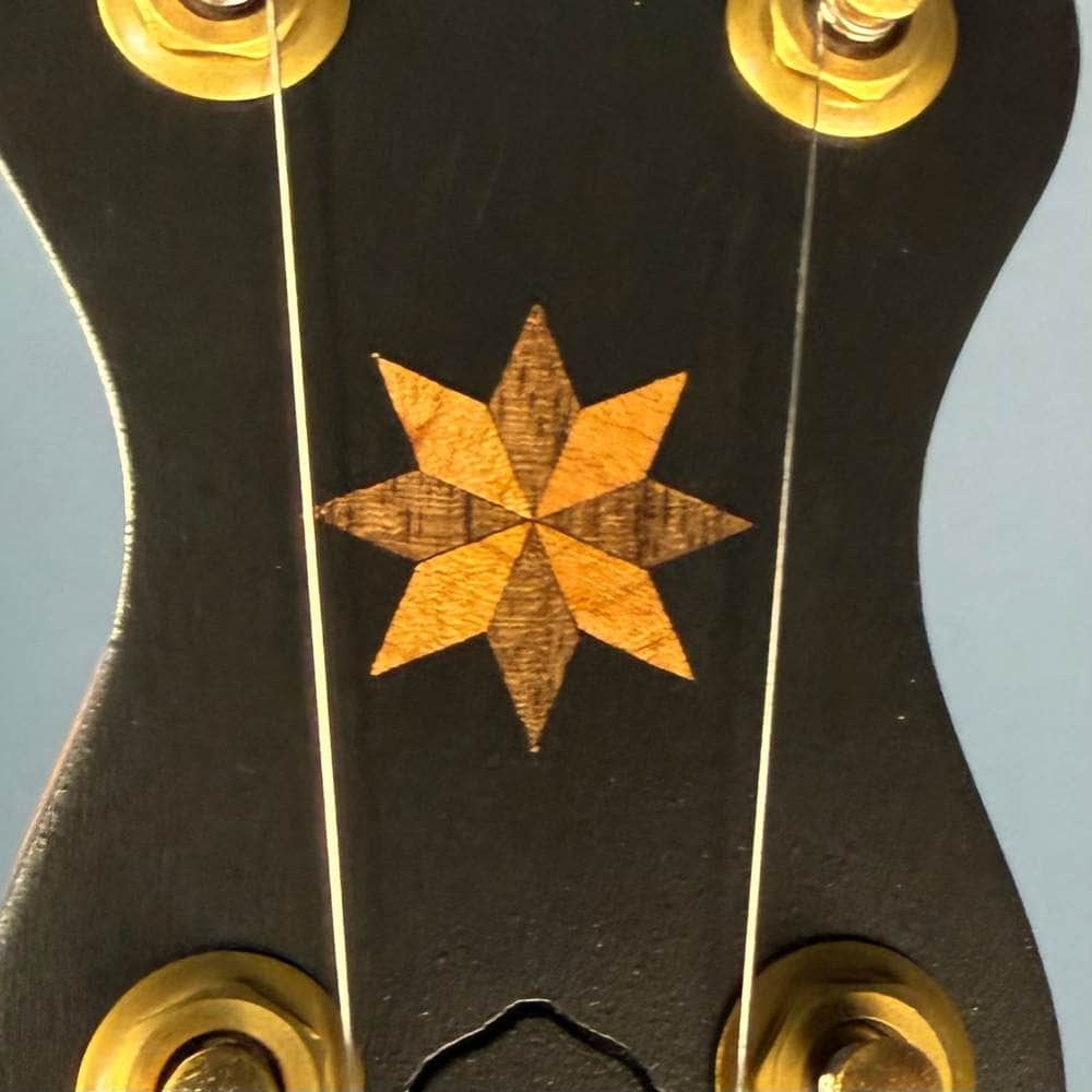Pisgah 12" Rambler Special 5-String Banjo Walnut Neck with Copper Spun Pisgah 5 String Banjos